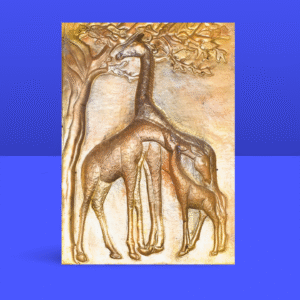 Shop Now giraffes naturalistic scene